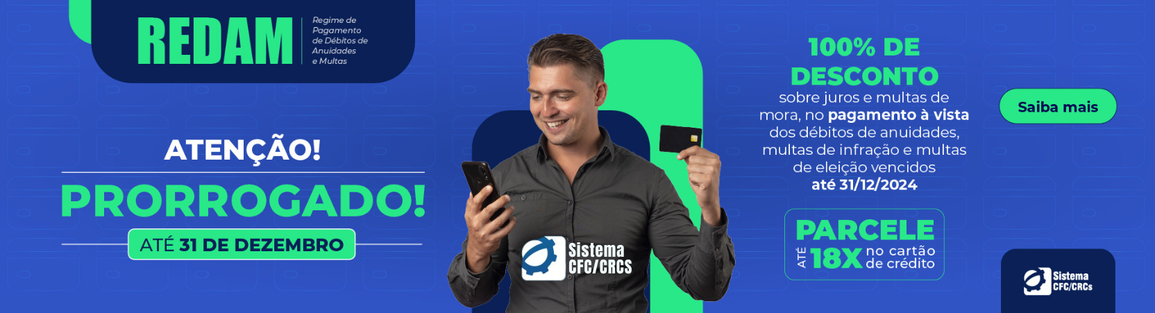 Prazo para aderir ao Redam é prorrogado para 31 de dezembro